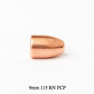 9MM 115 RN FCP