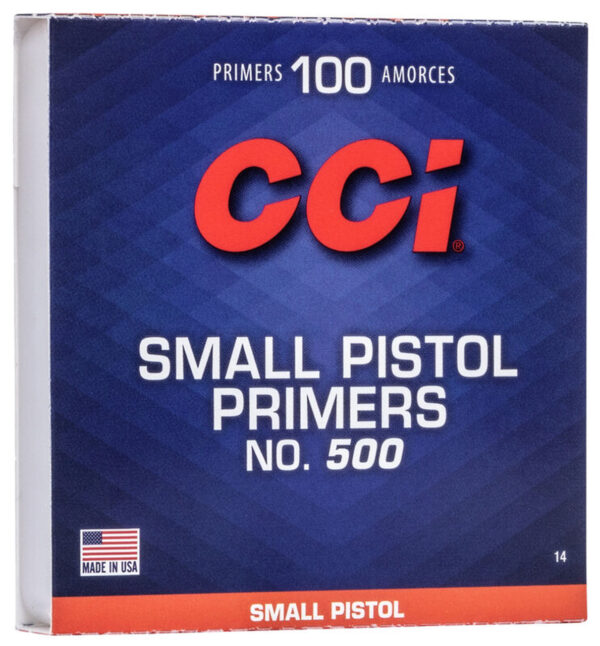 CCI 500 Small Pistol Primers